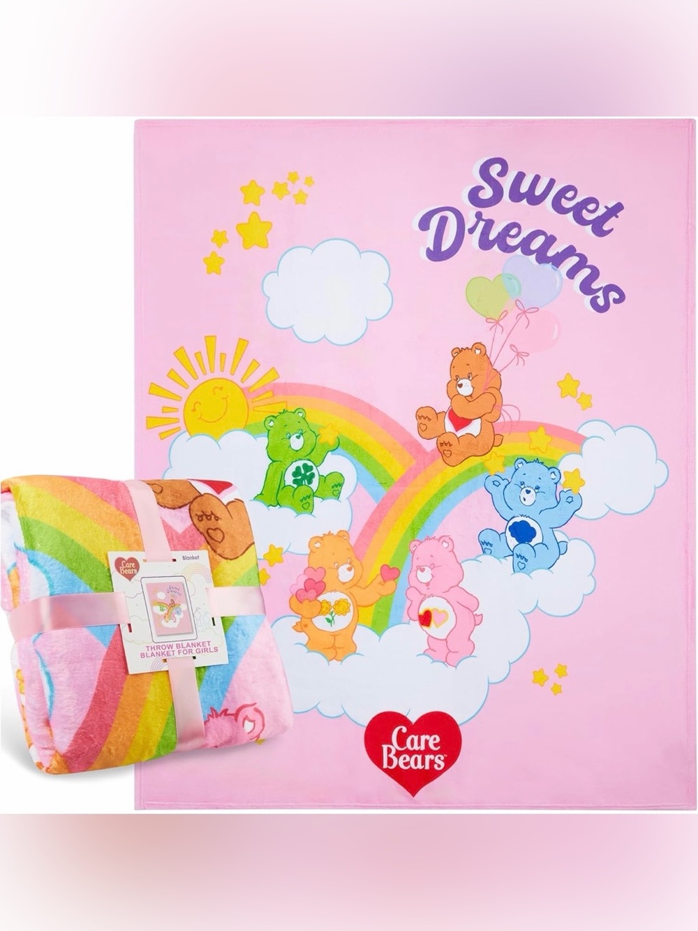 Care Bears Throw Blanket